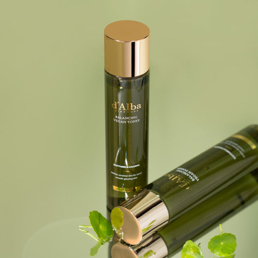 Tónico vegano suave equilibrante para la piel d'Alba 150 ml