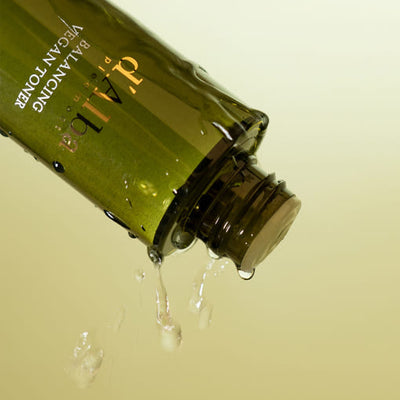 d'Alba Mild Skin Balancing Vegan Toner 150ml with fermented for improved absorption and brightness