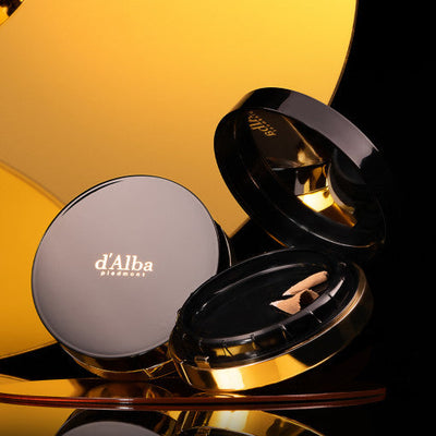 d'Alba Skin Fit Grinding Serum Cover Pact 20g+20g(refill) SPF50+/PA++++ - concentrated treatment