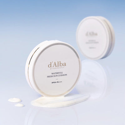 d'Alba Waterfull Fresh Sun Cushion 15g SPF50+/PA++++ - intensive hydration