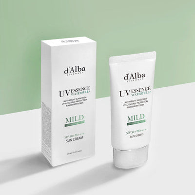 d'Alba Waterfull Mild Sun Cream 50ml - hydration and protection