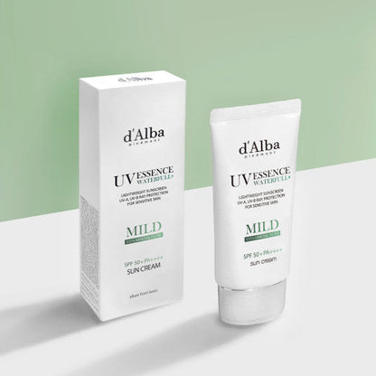 Crema solar suave Waterfull de d'Alba 50 ml