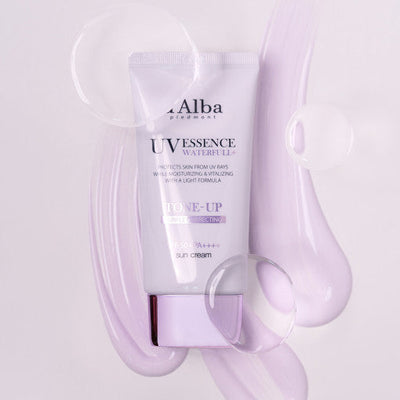 d'Alba Waterfull Tone-Up Sun Cream (Purple) 50ml SPF50+ PA++++ - hydration and protection