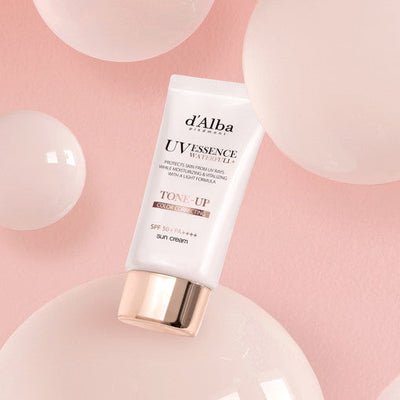 d'Alba Waterfull Tone-Up Sun Cream SPF 50+, PA++++ 50ml - hydration and protection