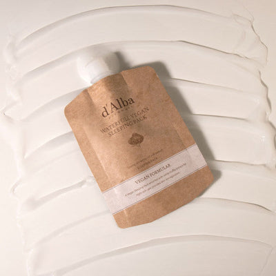 d'Alba Waterfull Vegan Sleeping Pack (Spout Type) 60ml - weekly treatment