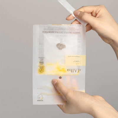 d'Alba White Truffle Double Mask Pack [Nutritive/Hydrating] 32.5g X 20ea with hyaluronic for deep hydration