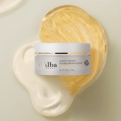 d'Alba White Truffle Double Serum & Cream 70g with centella for soothing and repair