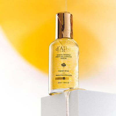 d'Alba White Truffle First Oil Capsule Serum 100ml - intensive hydration