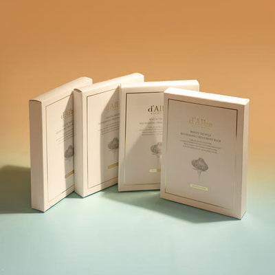 d'Alba White Truffle Nourishing Treatment Mask 25ml X 20ea with hyaluronic for deep hydration