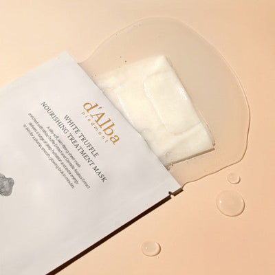 d'Alba White Truffle Nourishing Treatment Mask 25ml X 20ea with hyaluronic for deep hydration