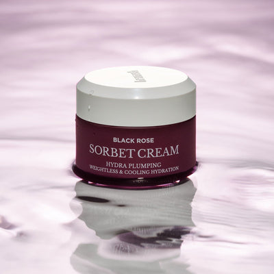 heimish Black Rose Hydra Plumping Sorbet Cream 50ml with peptide for anti-wrinkle and firmness