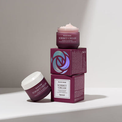 heimish Black Rose Hydra Plumping Sorbet Cream 50ml with collagen for firmness and elasticity