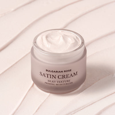 heimish Bulgarian Rose Satin Cream 50ml with niacinamide for bright skin and minimized pores