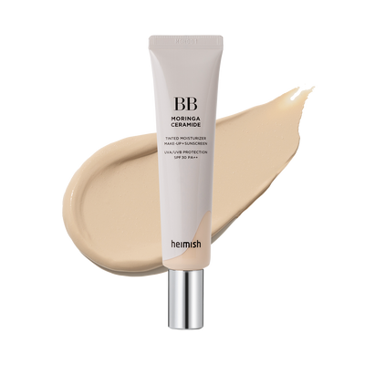 heimish Moringa Ceramide BB Cream SPF30 PA++ 30g - hydration and protection