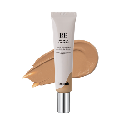 heimish Moringa Ceramide BB Cream SPF30 PA++ 30g - hydration and protection