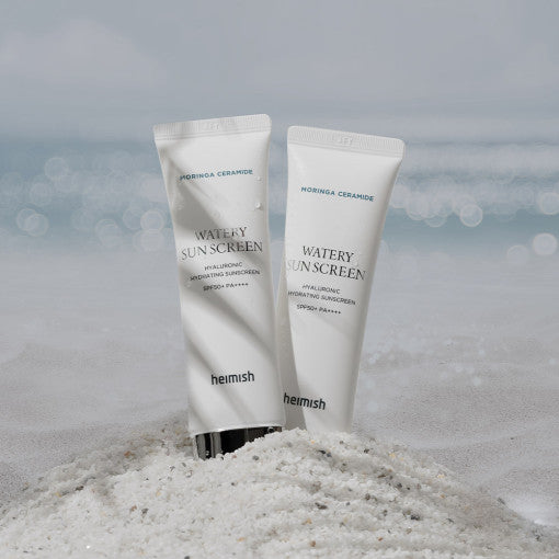 heimish Moringa Ceramide Hyaluronic Hydrating Watery Sunscreen SPF50+ PA++++ 50ml