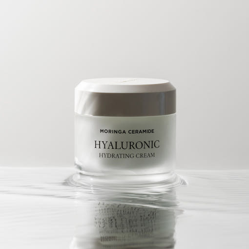 Crème hydratante à l'acide hyaluronique et aux céramides de Moringa de Heimish, 50 ml
