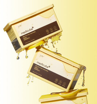 medicube Deep Vita C Daily Quick Mask 350ml/30Sheets with niacinamide for bright skin and minimized pores