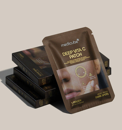 medicube Deep Vita C Patch 1box(17mm*6ea) - how to use