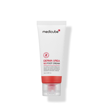 medicube DERMA UREA 9.5 Foot Cream 50ml - hydration and protection
