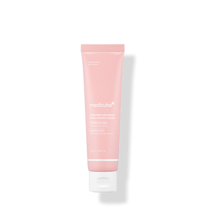 Crema hidratante con ácido hialurónico rosa PDRN de medicube, 50 ml