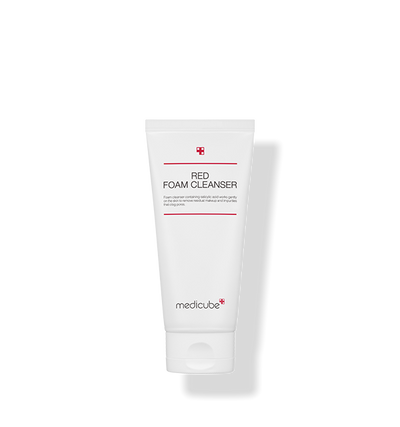 medicube Red Foam Cleanser 230ml with bha for clean pores and acne