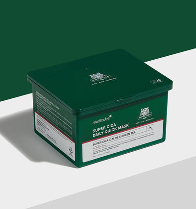 medicube Super Cica Daily Quick Mask 350g/30ea with cica for soothing and repair
