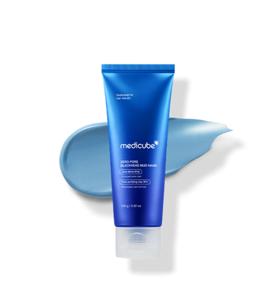 medicube Zero Pore Blackhead Mud Mask 100g with bha for clean pores and acne