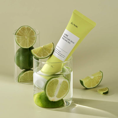 iUNIK Lime Moisture Mild Peeling Gel 90ml with centella for soothing and repair