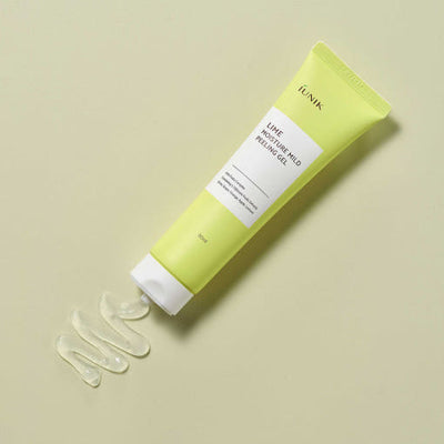 iUNIK Lime Moisture Mild Peeling Gel 90ml with rice for brightness and smoothness