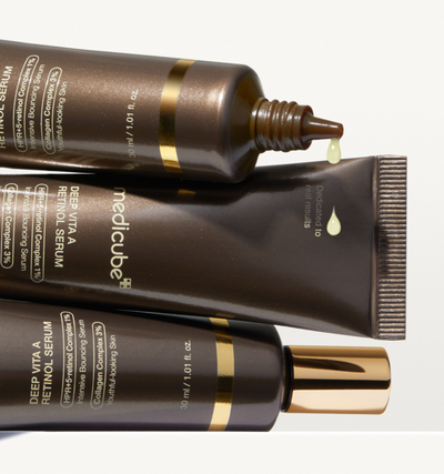 medicube Deep Vita A Retinol Serum 30ml with collagen for firmness and elasticity