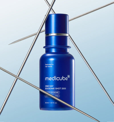 medicube One Day Exosome Shot Pore Ampoule 7500 30ml - concentrated treatment