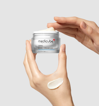medicube Zero Pore Cream 2.0 50ml with aha for exfoliation and renewal