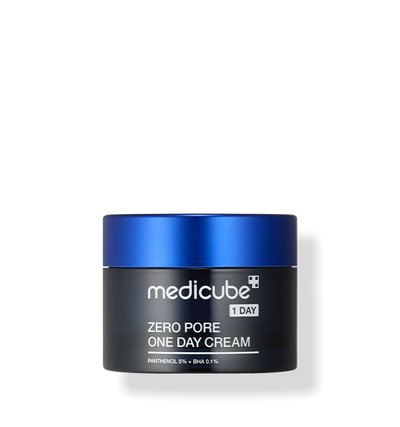 medicube Zero Pore One Day Cream 50ml with bha for clean pores and acne