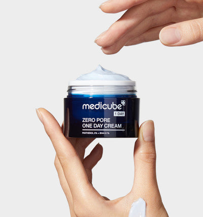 medicube Zero Pore One Day Cream 50ml with bha for clean pores and acne