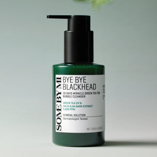 [SOME BY MI] Bye Bye Blackhead 30 Days Miracle Nettoyant moussant au thé vert Tox 120 g