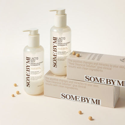 [SOME BY MI] Aceite limpiador de puntos negros y sebo de soja con lactosa 200 ml