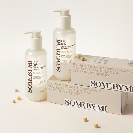 [SOME BY MI] Huile nettoyante au sébum et aux points noirs Lacto Soy 200 ml