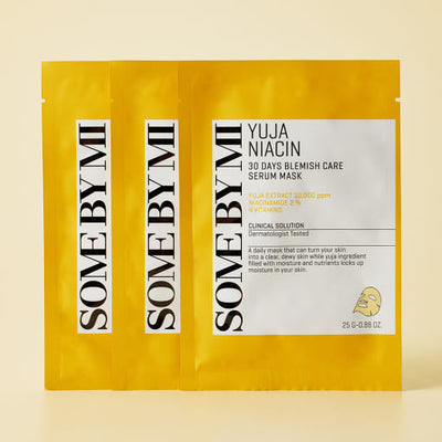 SOME BY MI Maschera Sérum Yuja Niacin per la cura delle imperfezioni 25g*10ea