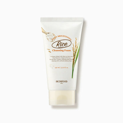 Mousse nettoyante éclaircissante quotidienne au riz SKINFOOD 150 ml