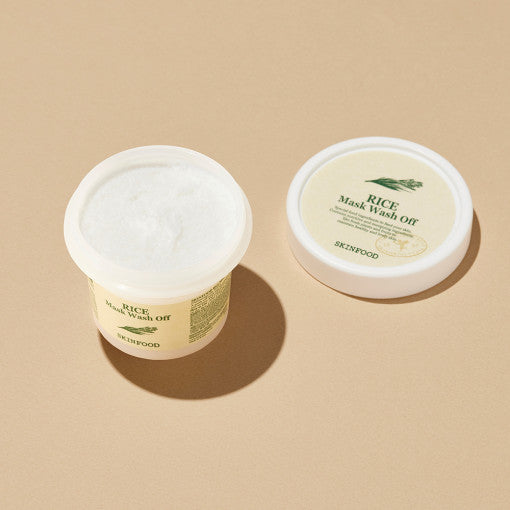 Mascarilla de arroz SKINFOOD con efecto aclarante, 120 g