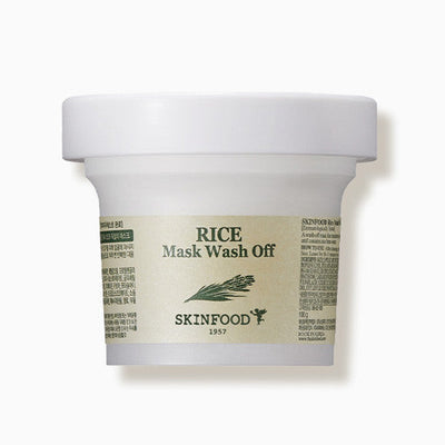 SKINFOOD Rice Mask Wash Off 120g with rice for brightness and smoothness