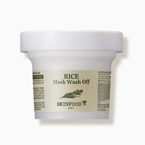 Mascarilla de arroz SKINFOOD con efecto aclarante, 120 g