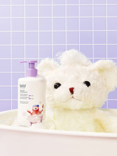 belif Happy Bo Total Gel Wash 350ml with ceramide for strengthened skin barrier