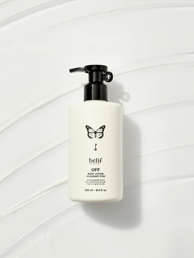 belif Off Body Lotion 250ml (2-type) - application method