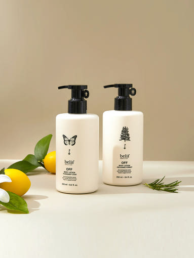 belif Off Body Lotion 250ml (2-type) - product texture