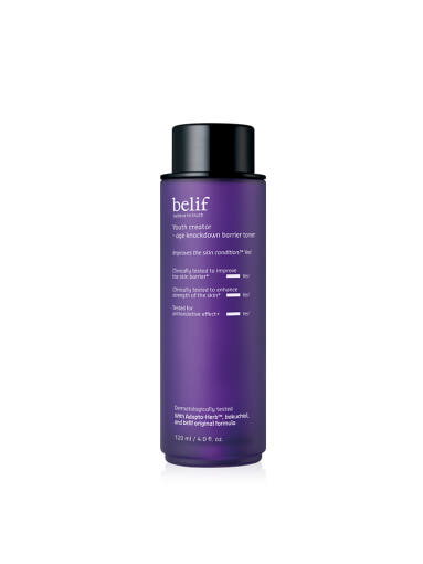 belif Youth Creator Age Knockdown Barrier Toner 120ml - skin preparation