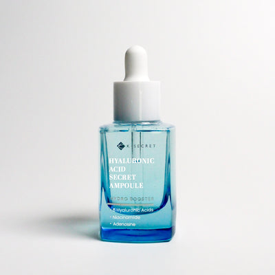 K-SECRET Hyaluronic Acid Secret Ampoule 50ml with niacinamide for bright skin and minimized pores