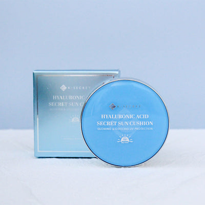 K-SECRET Hyaluronic Acid Secret Sun Cushion 15g with hyaluronic for deep hydration