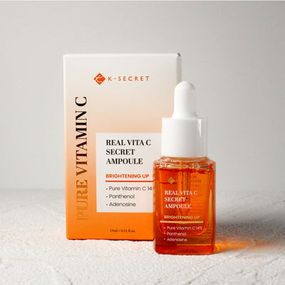 K-SECRET Real Vita C Secret Ampoule 15ml - concentrated treatment
